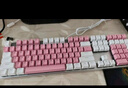 达尔优（dareu）EK815机械合金键盘 有线键盘 笔记本电脑电竞游戏键盘 男生女生 108键  樱花粉 黑轴 实拍图