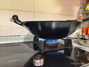 京东京造 炒锅 炒菜燃气灶圆底爆炒无涂层防粘 双耳精铁大锅 40cm 实拍图
