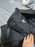 adidas轻薄拒水保暖秋冬通勤穿搭鸭绒羽绒服男女阿迪达斯三叶草   黑色(推荐男生选大一码)   L 实拍图
