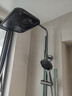 九牧（JOMOO） 花洒淋浴套装钢琴键大置物喷枪自动除垢顶喷淋浴器琴雨系列 精铜耐用水路36602【枪灰】爆款 实拍图