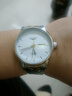 冠琴（GUANQIN）瑞士认证手表男士全自动机械表防水夜光双日历国表商务百搭男表 条钉刻度钢带间白 实拍图