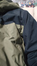 京东京造穿山甲300冲锋衣抓绒内胆三合一秋冬男女户外保暖外套 黑绿拼色M 实拍图