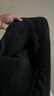 优衣库男装防风仿羊羔绒摇粒绒开衫/长袖外套481183 09 黑色 3XL /185/120C 实拍图