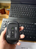 联想（Lenovo） 无线蓝牙双模鼠标 便携办公鼠标 人体工程学设计 适用台式机一体机笔记本平板 Howard黑色 实拍图
