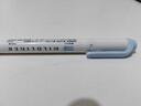 斑马牌 (ZEBRA)双头柔和荧光笔 mildliner系列单色划线记号笔 学生标记笔 WKT7 柔和深蓝 实拍图