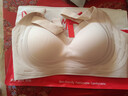 猫人无痕内衣女士无钢圈文胸大胸显小提拉聚拢上托防下垂薄粉底液胸罩 实拍图