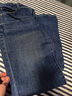 优衣库女装男装宽松廓形牛仔裤/弯刀镰刀裤子479000 482280 479000/67海蓝色 26 /160/66A 实拍图