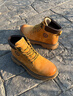 骆驼（CAMEL）王俊凯同款马丁靴高帮秋户外工装大黄靴男 GE122W7757T 金黄 42 实拍图