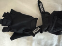 匹克健身手套男女运动骑行半指训练引体向上单杠护具 黑色L 实拍图