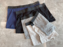 南极人男士内裤男式纯棉平角裤头抗菌防螨透气四角男生短裤衩4条XL 实拍图