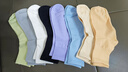 棉十三袜子女士100%纯棉10A抗菌防臭中筒袜秋冬季混色女袜透气长筒8双 实拍图