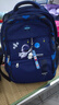 巴布豆小学生书包男女孩一二三到六年级初高中学生大容量减负双肩背包轻 蓝色 加大号（建议初高中生） 实拍图