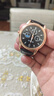 【网红爆款】商务腕表石英运动表休闲皮带男女手表 黑色 实拍图