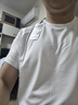 京东京造【100 超轻速干】运动T恤夏季户外跑步健身短袖男 白色2.0 L 实拍图