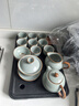 京东京造 茶具整套 功夫茶具套装带茶盘茶壶茶杯 天青汝窑西施壶 16件 实拍图