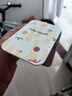 可爱折叠镜子桌面台式化妆镜办公室高颜值学生宿舍便携梳妆镜随身 小号涂鸦随机图案【10*7cm】 实拍图