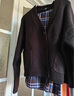 优衣库女装舒芙蕾针织短开衫/外套空调衫通勤478339 38 深褐色 M /160/84A 实拍图