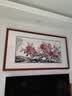 京城世家牡丹花苏绣装饰挂画客厅苏州刺绣花开富贵大厅挂墙绣画手工绣花 花开富贵国色天香（装框尺寸：85*205cm）6560# 实拍图