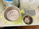 babycare儿童餐具辅食碗注水保温碗不锈钢叉勺宝宝吃饭喝水婴儿周岁礼盒绿 实拍图