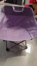 原始人（The Primitive）户外折叠椅露营椅子躺椅便携折叠月亮椅小凳子折叠凳钓鱼凳 轻巧款【儿童专座 爱不释手】紫色 实拍图