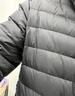 网易严选90鸭绒轻薄羽绒服保暖0压感排骨羽绒内胆防泼水蓄热抗菌外套 A款25新品90鲜绒立领-水墨黑 XL 实拍图
