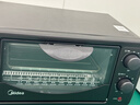美的（Midea）10L家用多功能小型电烤箱 均匀烘烤/轻巧不占地/广域控温/菜单指引 T1-108B二代 实拍图