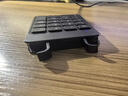 B.O.W航世 HW157 无线蓝牙数字小键盘 可充电迷你财务办公鼠标套装 会计外接usb有线笔记本电脑小键盘 可充电无线键盘-商务黑 实拍图