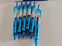 晨光(M&G)文具GP1008 按动中性笔学生0.5签字笔商务子弹头水笔医生处方笔办公用品 蓝色 6支笔+6支芯 实拍图