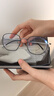 VGO防蓝光眼镜防辐射眼镜98%男女护目镜钛架 0度无度数平光镜架框 实拍图