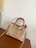 千百度（C.BANNER）牛皮包包女包手提包大容量单肩斜挎轻奢生日元旦礼物送女生女友 实拍图