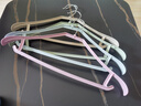 晟旎尚品 衣架无痕晾衣架子20只塑料宽肩加厚防滑晾晒不鼓包大衣挂架撑4色 实拍图