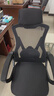 锦汐 电脑椅家用办公椅子靠背人体工学椅学习转椅老板座椅游戏电竞椅 【可后躺】黑框黑网 实拍图