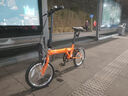 大行（DAHON）折叠自行车16英寸YUKI超轻迷你便携男女式通勤单车KT610 橙色  实拍图