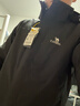 骆驼（CAMEL）三防冲锋衣户外登山服防水防风防污三合一保暖时尚运动外套 A9W214119AX，黑色，男女同 M 实拍图