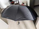 天堂伞加大号超大雨伞男女三人10骨黑胶防晒遮阳伞广告伞企业定制logo伞 【10骨黑胶防晒升级款】黑色 实拍图