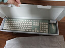 CHERRY樱桃DW2300 键盘无线键鼠套装键盘鼠标商务办公家用笔记本电脑外接全尺寸轻音便携人体工学 清新绿 实拍图