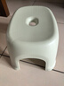 维简 凳子小板凳成人家用儿童塑料矮凳客厅浴室换鞋凳防滑椅子可叠放 实拍图