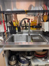 华帝（VATTI）水槽大单槽洗菜盆一体盆304不锈钢厨房水槽洗碗池台上中下安装 S1 实拍图