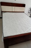 麦娅月胡桃木实木床现代简约1.8米双人软包床新中式1.5米单人储物 胡桃木床+乳胶弹簧棕垫+2柜 1800*2000mm框架款 实拍图