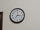 POWER中式挂钟简约圆形钟表客厅家用2024新款石英钟 30cm BW23045J 实拍图