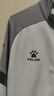卡尔美（KELME）运动卫衣男休闲针织夹克秋季外套足球训练服插色拉链上衣可定制 高级灰 2XL 实拍图