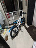 凤凰（Phoenix）儿童自行车山地车男女学生脚踏车6-15岁童车 霸道 白蓝色 20寸 实拍图