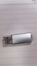 【高速大容量】u盘16G/32G/64G/128G电脑手机两用学生学习办公车载u盘优盘（赠双转接头） 优雅银 128GB 【极速版送type-c转接头】 实拍图