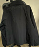 优衣库男装女装防风立领茄克外套夹克户外休闲连帽外套475038 475038/09黑色 M 实拍图