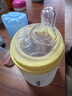 小雅象防胀气玻璃奶瓶新生儿3-6个月婴儿奶瓶 240ml M号奶嘴（标准款） 实拍图