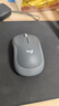 罗技（Logitech）M185鼠标 无线鼠标 办公鼠标 对称鼠标 黑色灰边 带无线2.4G接收器 实拍图