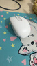 罗技（Logitech）M196 无线蓝牙鼠标 办公鼠标 笔记本商务办公家用 小巧便携 对称手型 珍珠白 实拍图