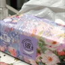 洁云抽纸 莫奈花园3层90抽*20包 绒触感立体压花可湿水纸巾纸抽卫生纸 实拍图