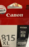 佳能（Canon）PG-815XL 大容量黑色墨盒(适用iP2780/MP236/MP288) 实拍图