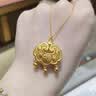 周六福四叶草黄金项链女足金吊坠生日礼物计价A0610846约3.82g 40+5cm 实拍图